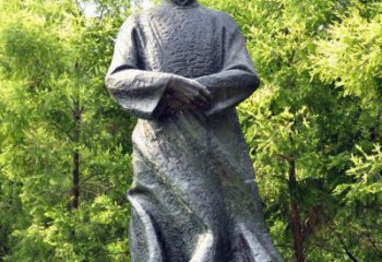 廊坊欣赏鲁迅先生传神铜雕