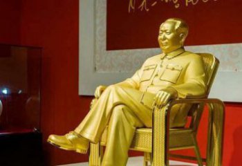 廊坊雕刻毛主席偉人銅像，傳遞壹代領袖偉大革命精神
