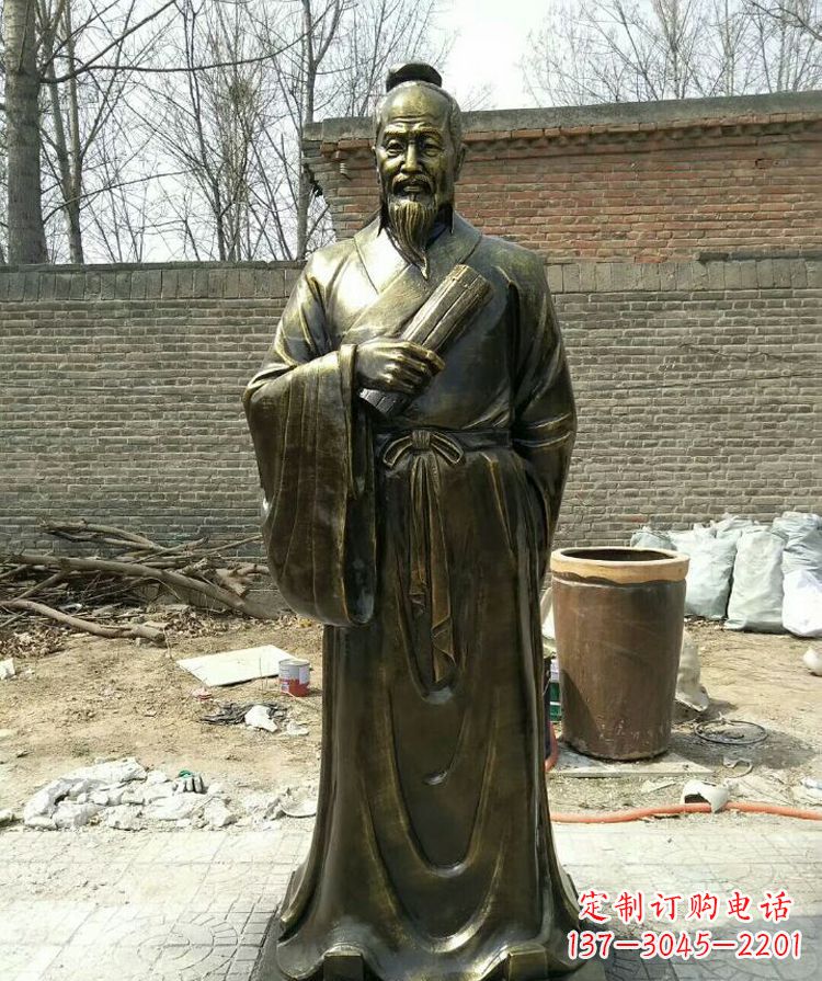 廊坊领雕塑:以张仲景铜雕为典范的传统工艺