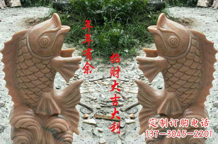 廊坊中领雕塑:最精美的鲤鱼雕塑
