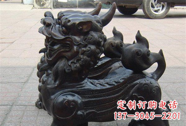 廊坊貔貅辟邪神兽铜雕