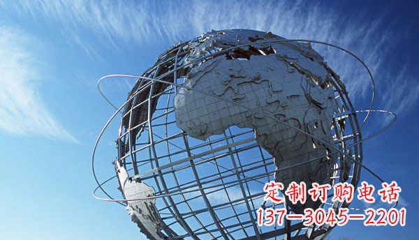 廊坊精致的不锈钢地球雕塑