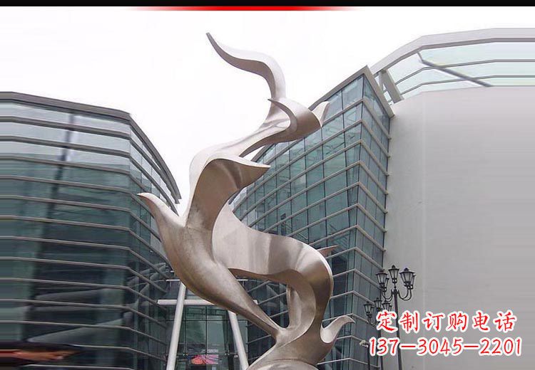 廊坊不锈钢雄鹰雕塑,永久定制精美景观