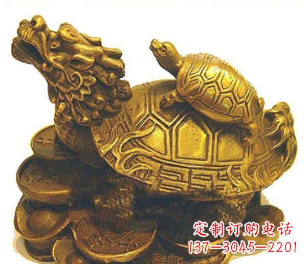 廊坊企业龙龟铜雕222