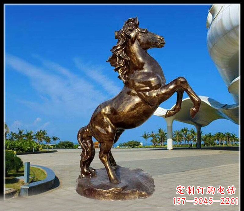 廊坊专业领先的马雕塑定制服务