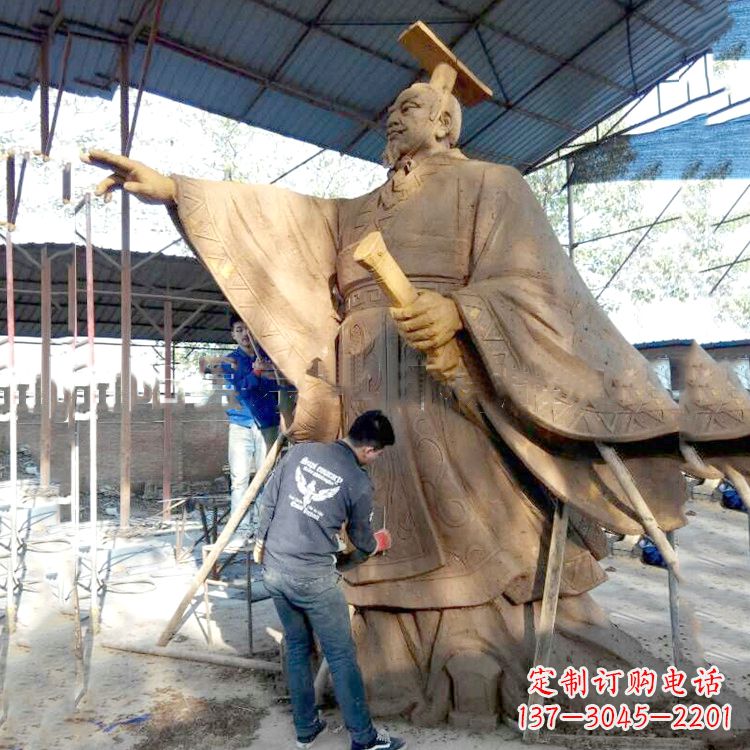 廊坊精美秦始皇雕塑,让您的生活更加精彩