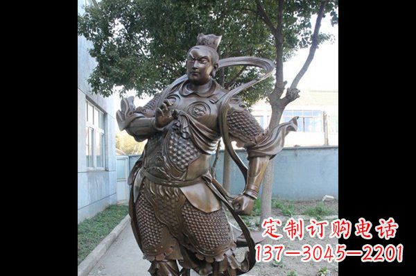 廊坊青龙白虎景观铜雕