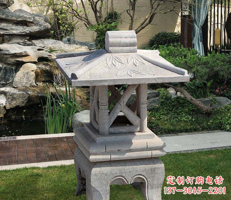 廊坊青石草坪照明灯石灯