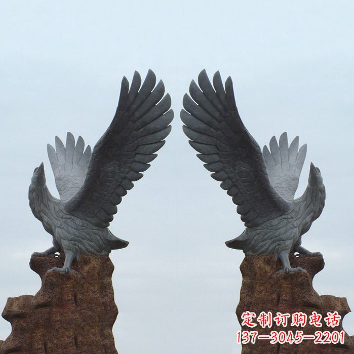 廊坊青石老鹰,雕刻成永恒的珍贵艺术