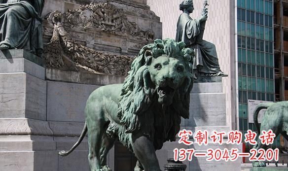 廊坊传承传统工艺,狮子雕塑精品上市