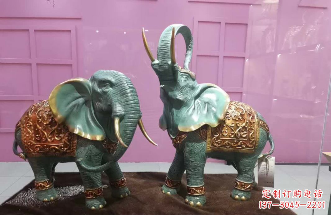 廊坊打造自己专属的青铜小象雕塑