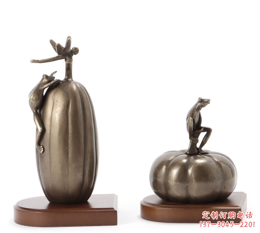廊坊艺术青蛙铜雕:真实逼真可爱