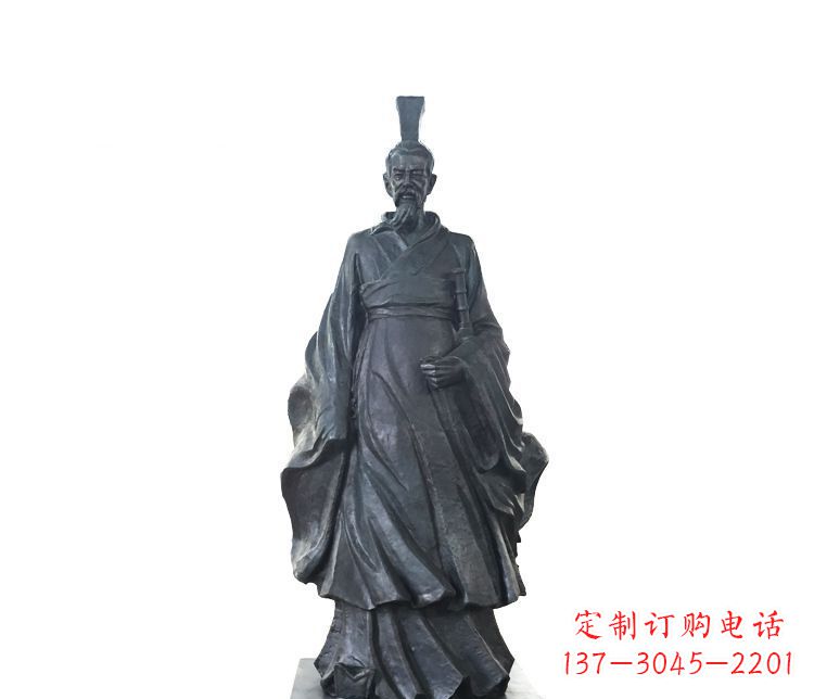 廊坊精美绝伦的屈原雕塑