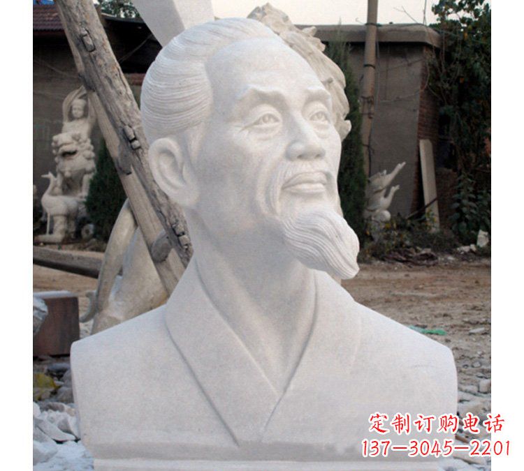 廊坊屈原石雕,中国古代领袖的荣耀展现
