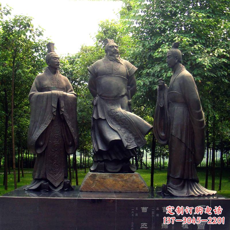 廊坊精美曹丕雕塑,彰显伟绩!