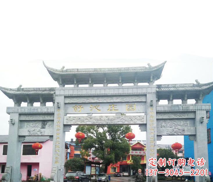 廊坊石牌坊雕塑——见证时刻的美好记忆