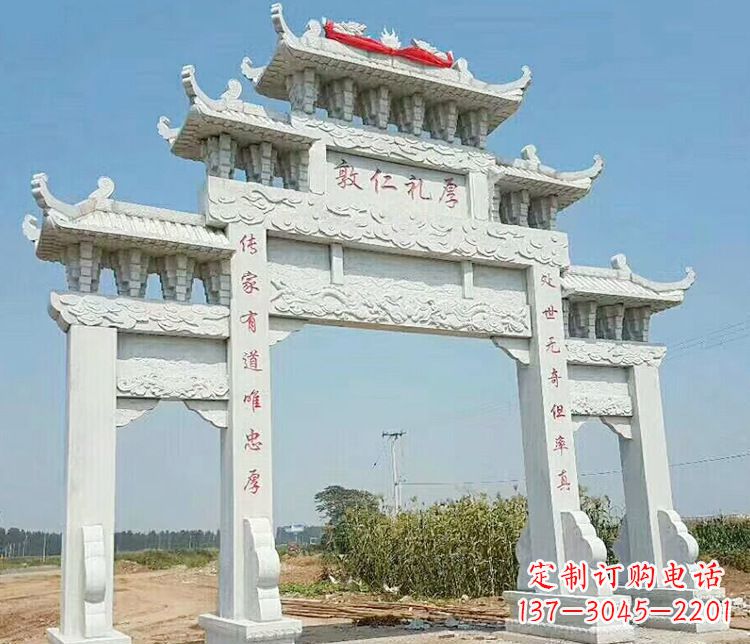 廊坊牌坊石雕,装点你的生活