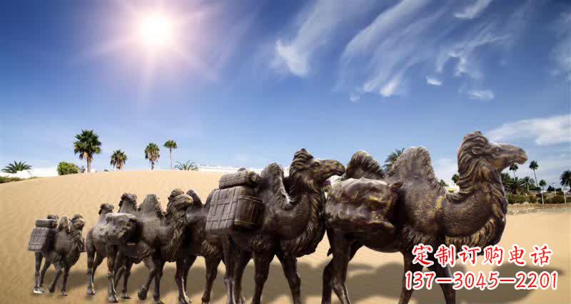 廊坊中领雕塑沙漠骆驼铜雕制作工艺与定制标准