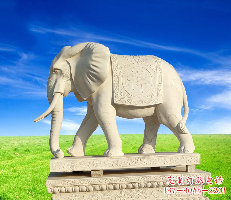 廊坊来自中领雕塑的精美大象雕塑
