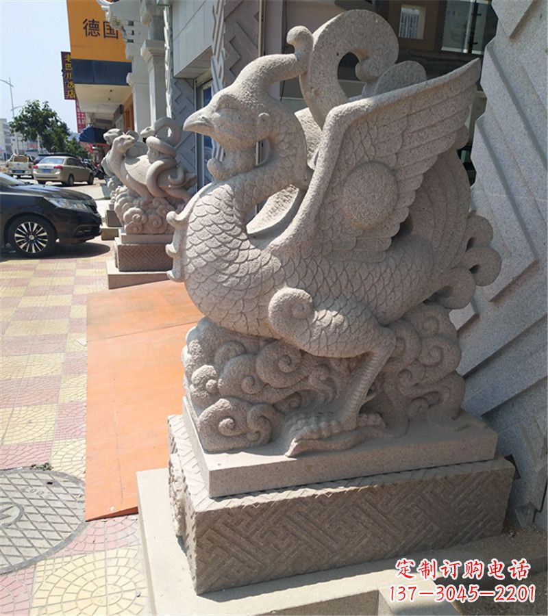 廊坊珠江朱雀——精美古典雕塑摆件