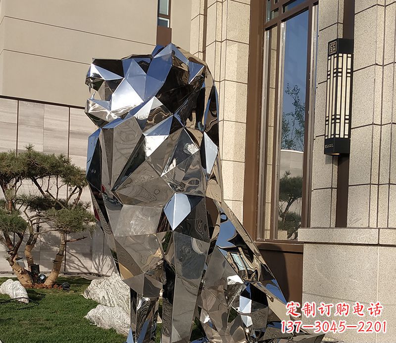 廊坊历史荣耀:狮子雕塑门口摆件