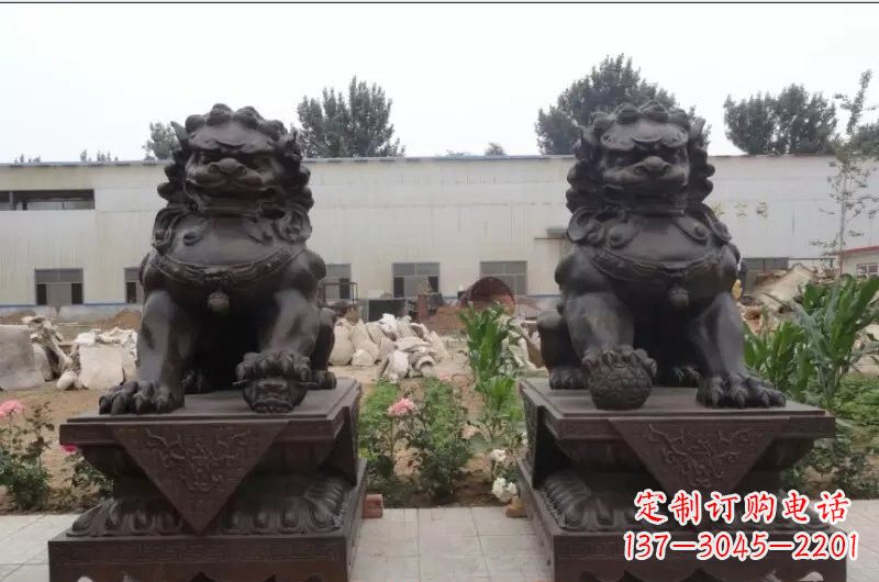 廊坊精灵定制狮子铜雕塑