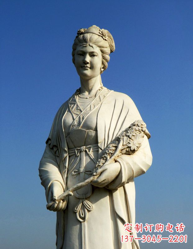 廊坊领雕塑:精致雕刻,体现经典美女雕像
