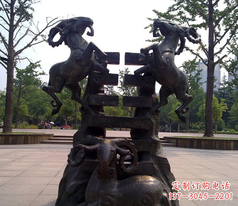 廊坊传统工艺铜雕十二生肖