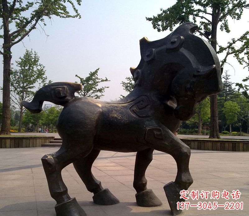 廊坊中领雕塑的十二生肖铜雕塑是一款独具特色的…