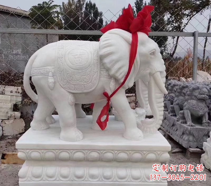 廊坊中领雕塑:完美呈现大象雕塑