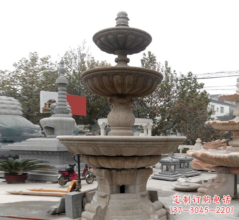 廊坊钵式喷泉雕塑,精美装饰您的家园