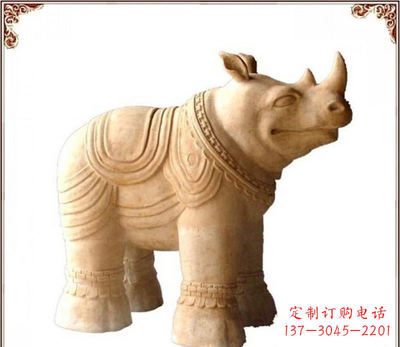 廊坊中领雕塑:精致的水牛雕塑