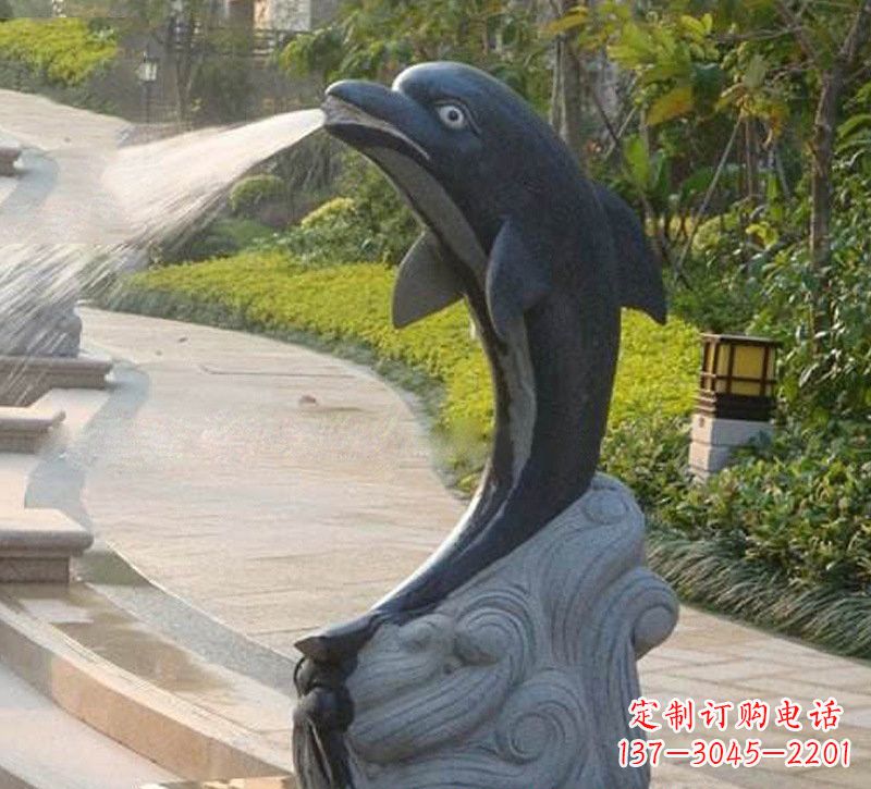 廊坊海豚雕塑:惊艳世间,把精灵捧在掌心
