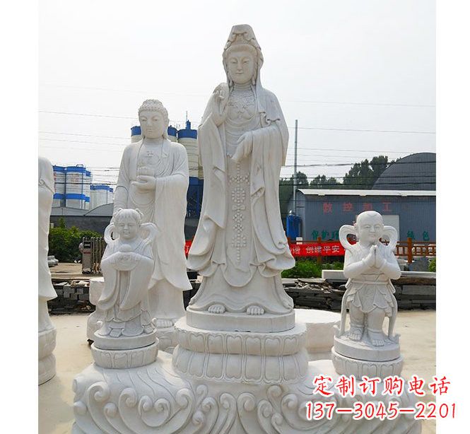 廊坊手工精美的观音塑像