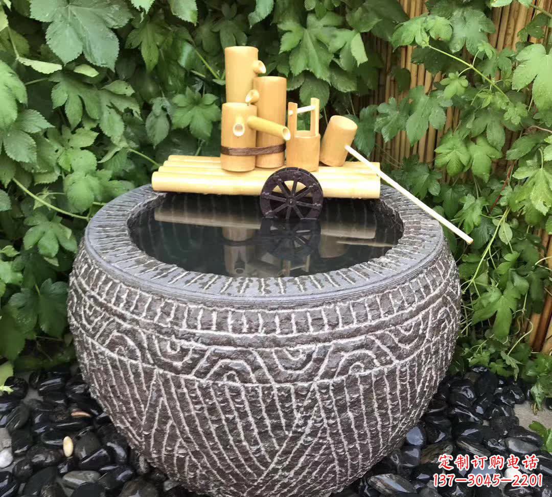廊坊异彩纷呈的水缸雕塑