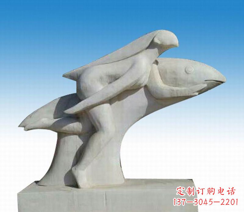 廊坊中领雕塑海豚雕塑,让你的公园变得出众!
