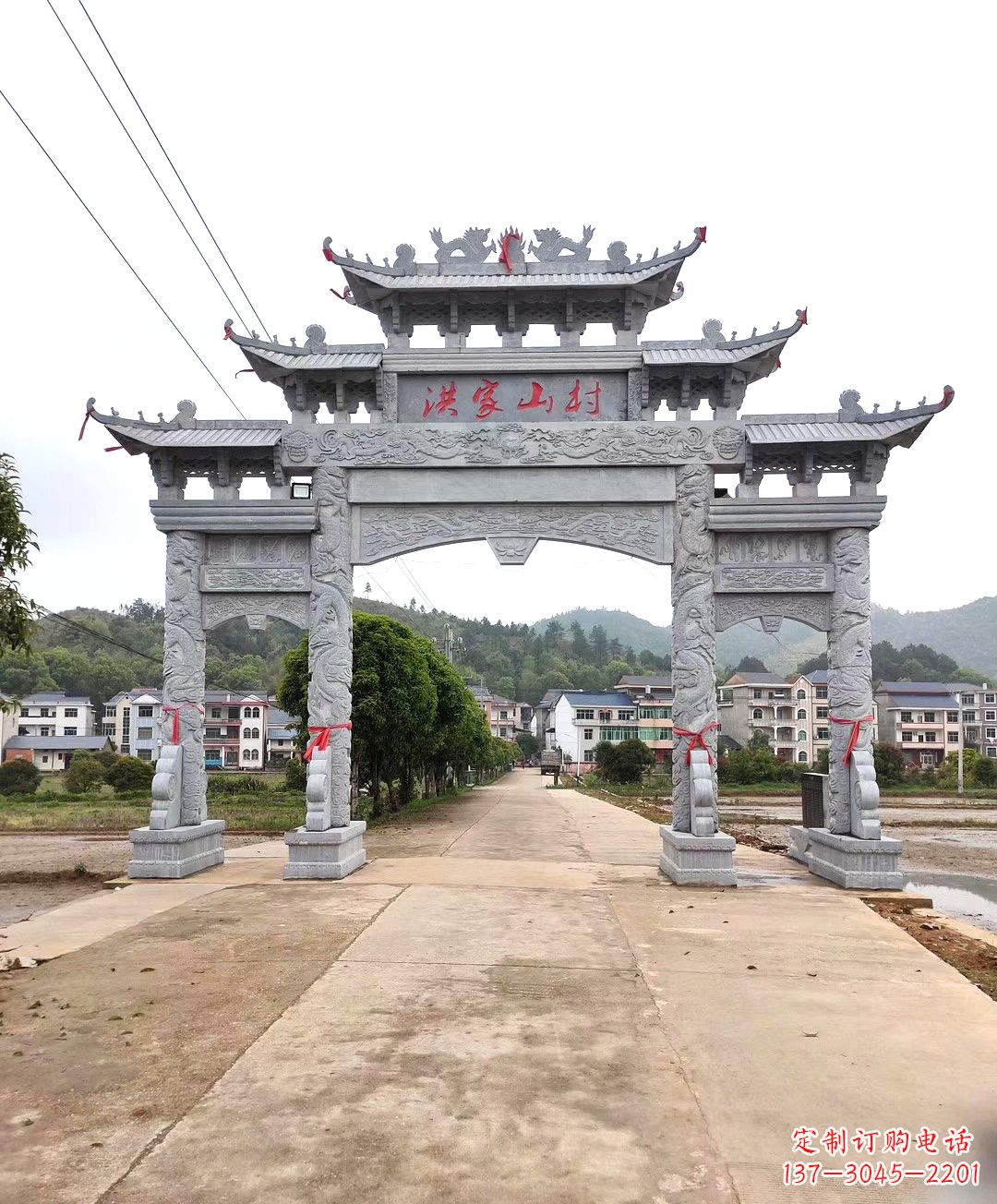 廊坊中领雕塑:专业的牌坊雕塑厂家