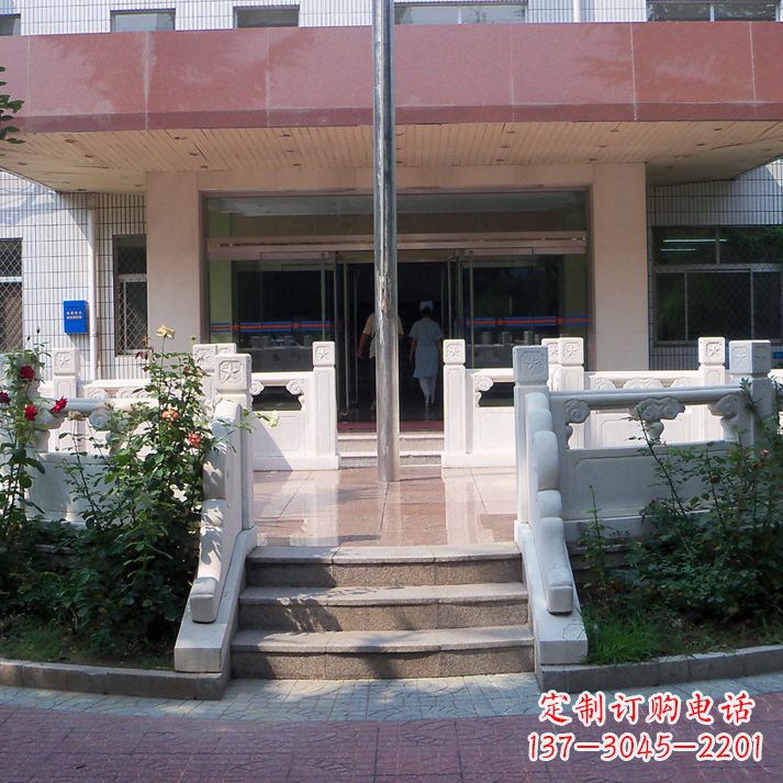 廊坊石雕校园国旗台