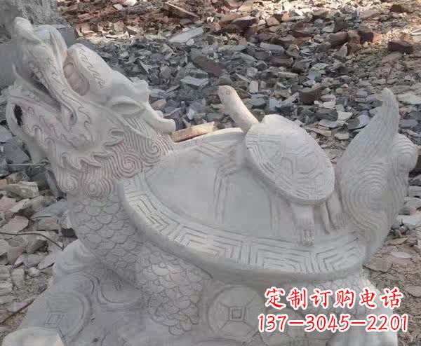 廊坊石雕招财神兽龙龟