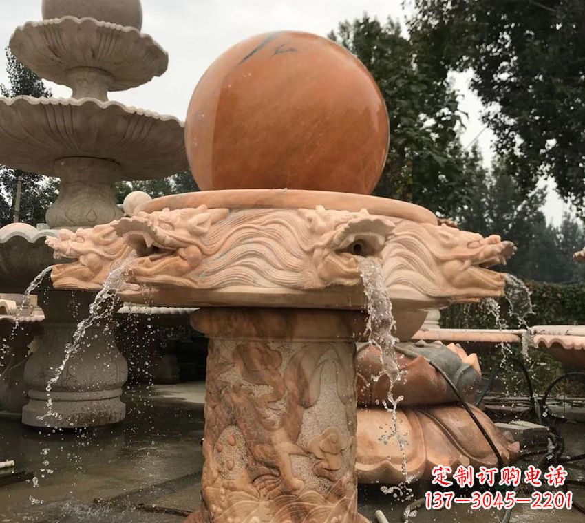 廊坊石雕自然流水喷泉