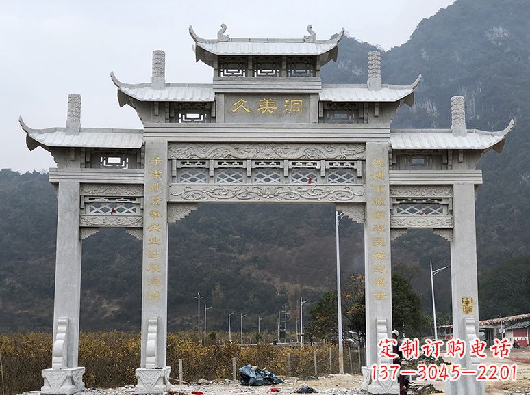 廊坊石牌坊 石雕