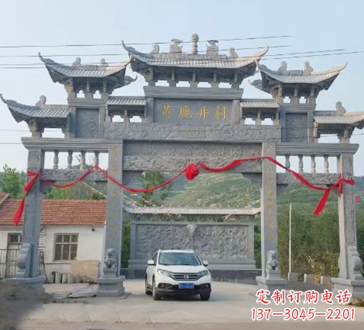 廊坊石牌坊石刻