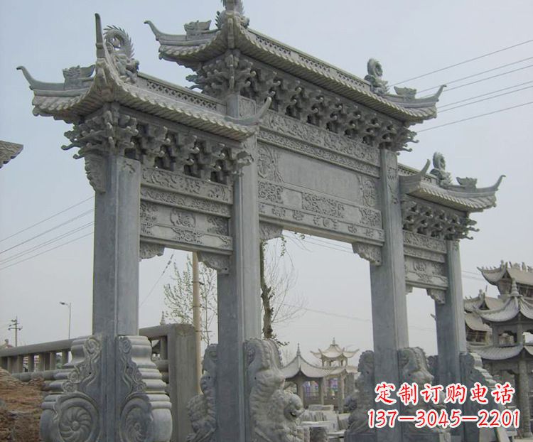 廊坊石牌坊与石牌楼