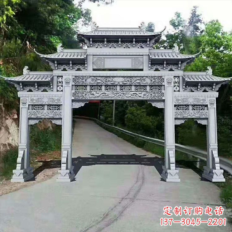 廊坊石牌楼青石牌坊