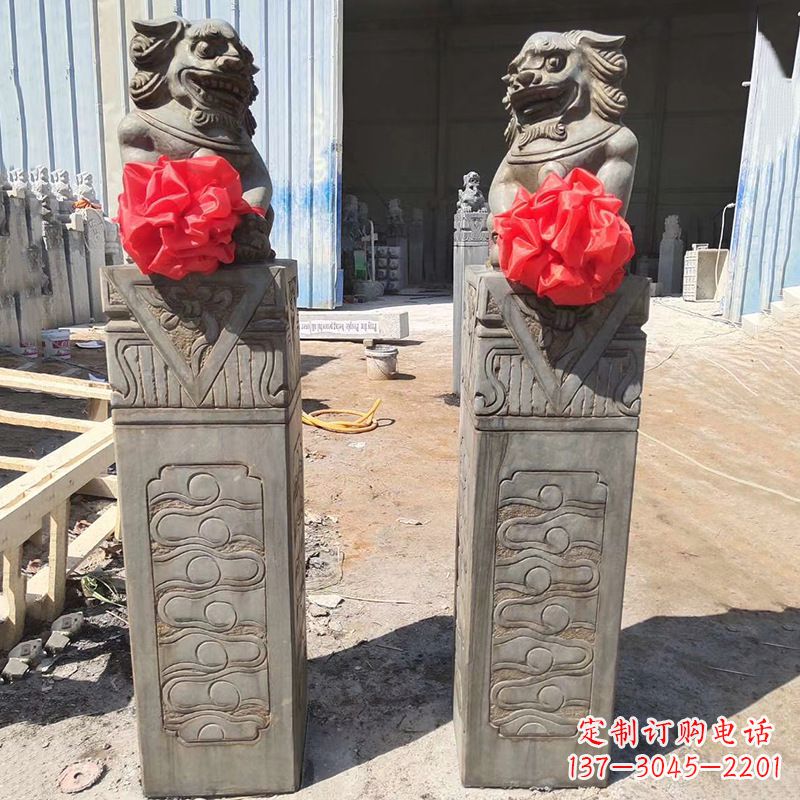 廊坊石狮子栓马桩