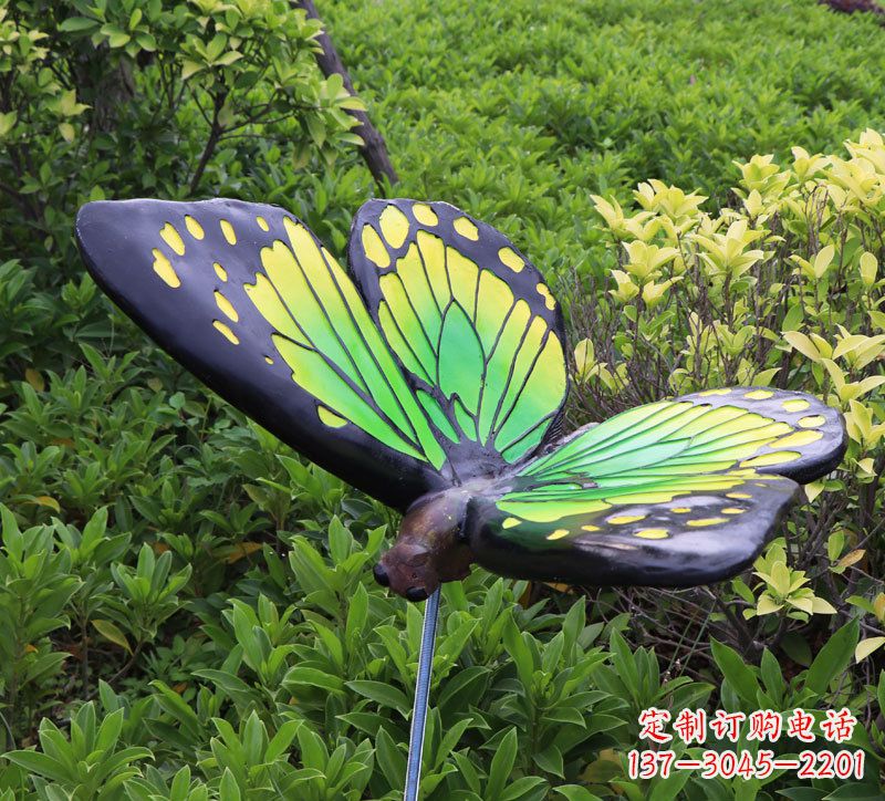 廊坊树脂仿真蝴蝶昆虫雕塑