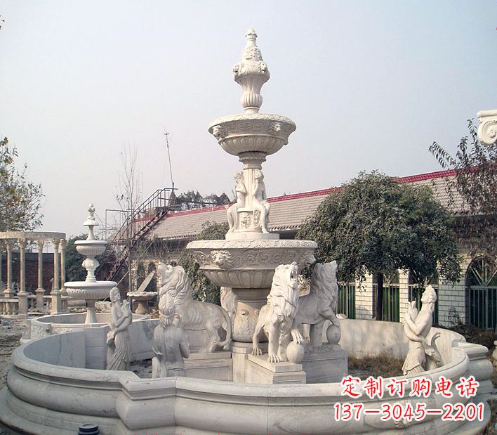 廊坊水钵喷泉雕塑