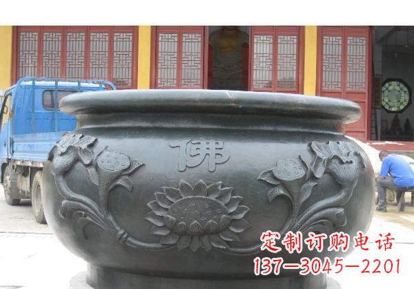 廊坊水缸寺庙铜雕 (2)