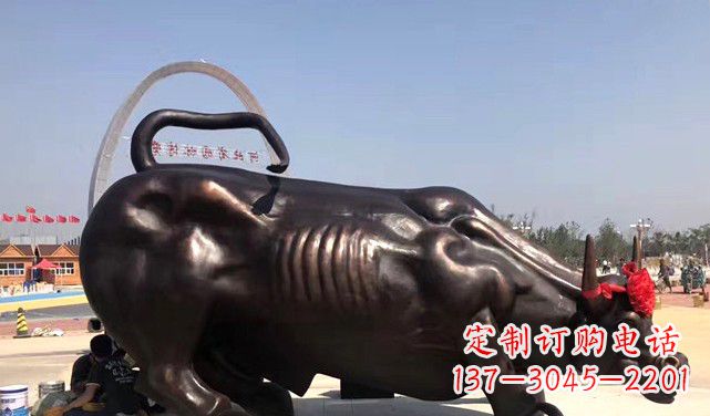 廊坊水牛铜雕