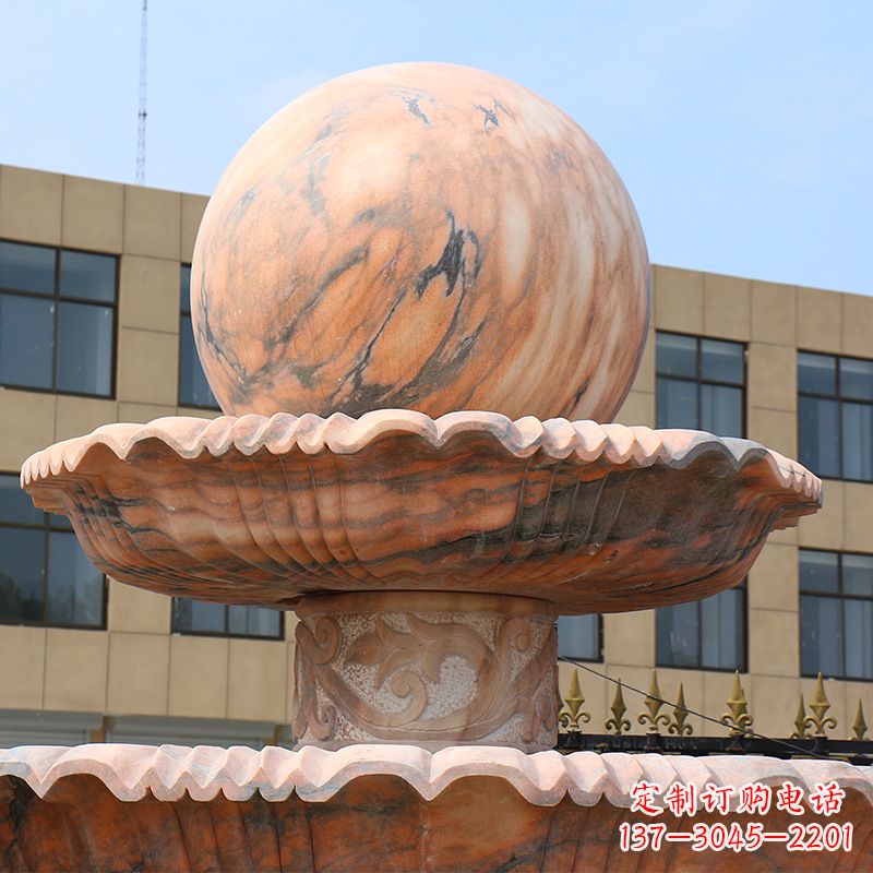 廊坊四平石材风水球